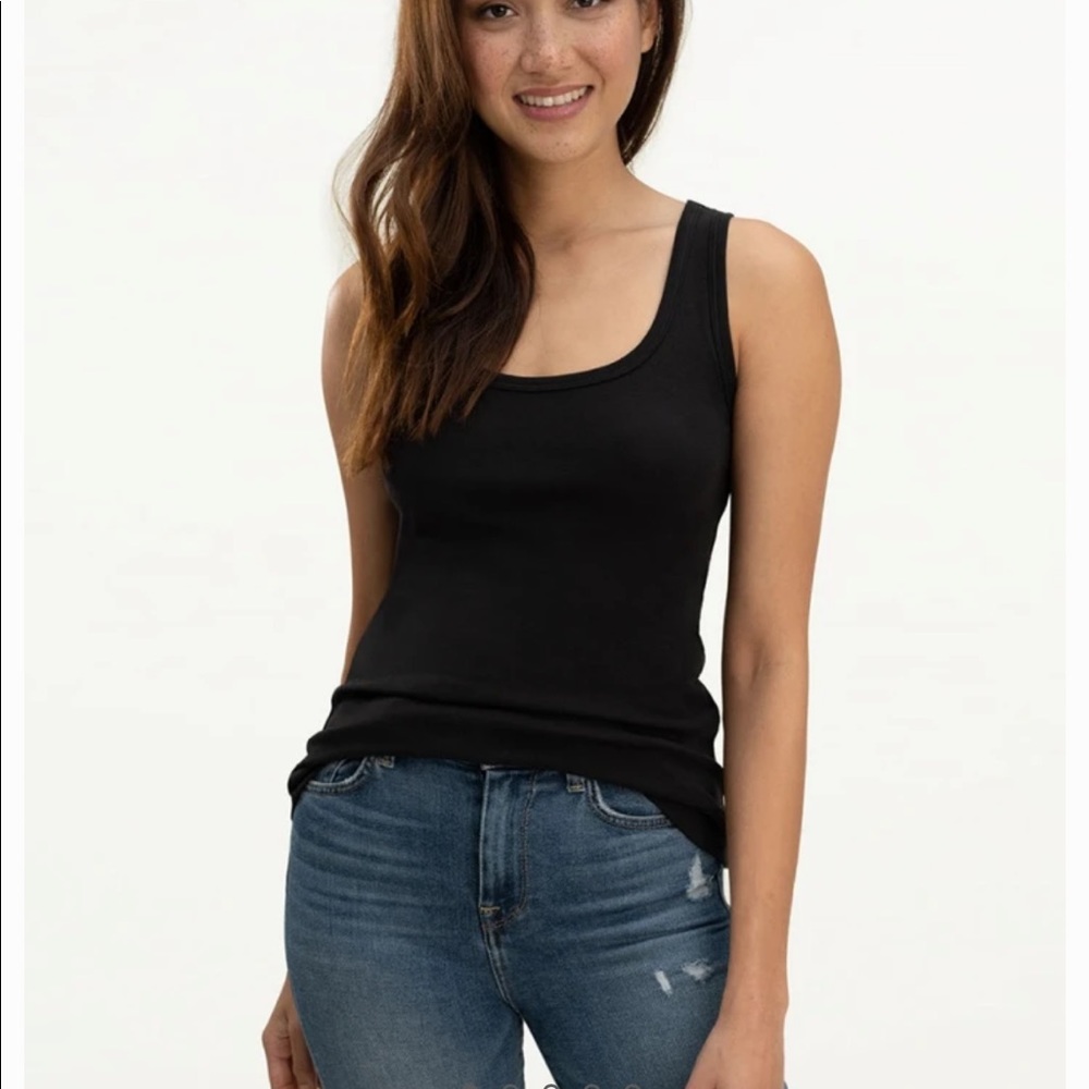 Splendid The Classic Tank Black Medium